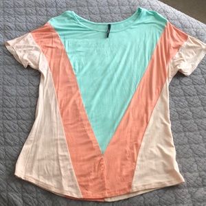 Multi colored t shirt